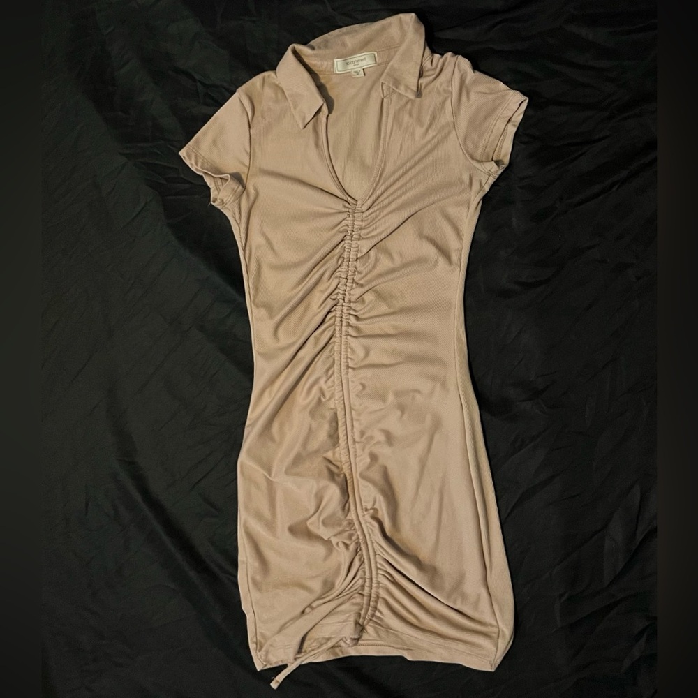 Ruched Mini Dress
